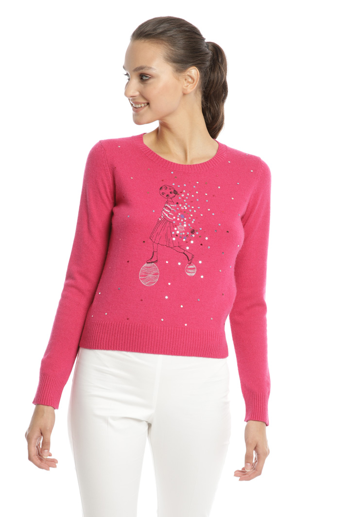 Sequin sweater Intrend Sequin sweater Intrend