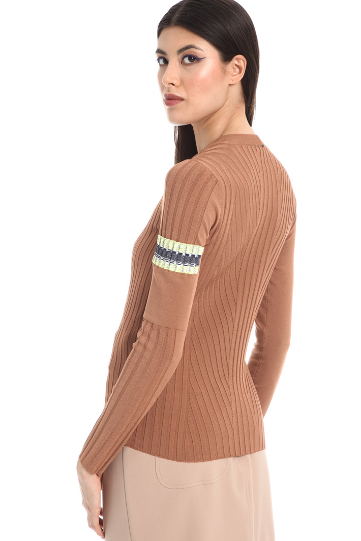 Pocket sleeve sweater Intrend Pocket sleeve sweater Intrend