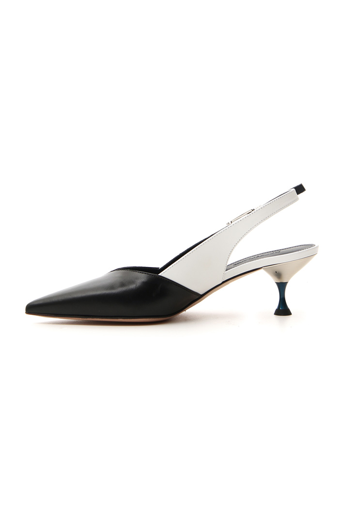 Real leather slingback shoes Intrend Real leather slingback shoes Intrend