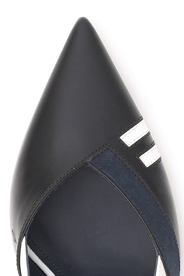 Real leather slingback shoes Intrend Real leather slingback shoes Intrend