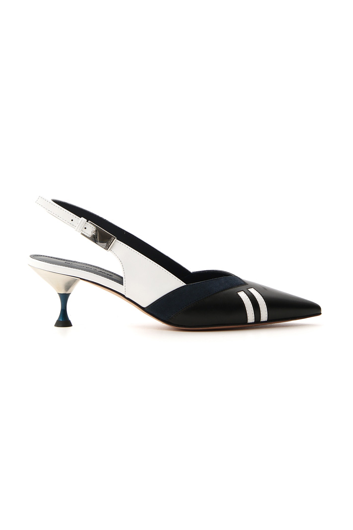 Real leather slingback shoes Intrend Real leather slingback shoes Intrend