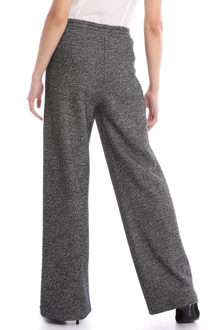 Tweed jersey trousers Intrend Tweed jersey trousers Intrend