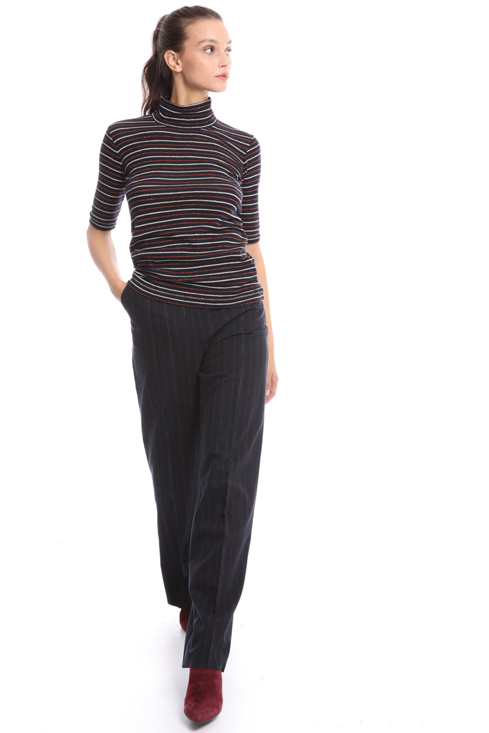 Funnel neck T-shirt Intrend Funnel neck T-shirt Intrend
