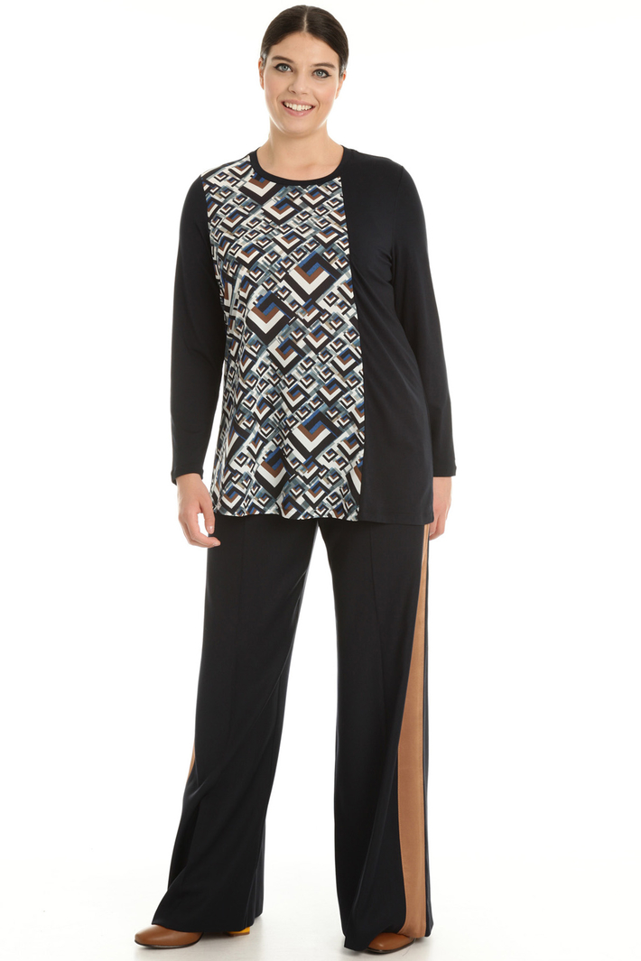 Crepe de Chine T-shirt Intrend Crepe de Chine T-shirt Intrend