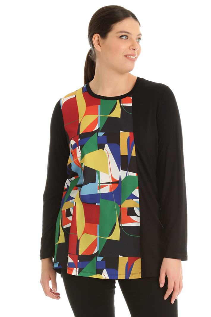 Crepe de Chine T-shirt Intrend Crepe de Chine T-shirt Intrend