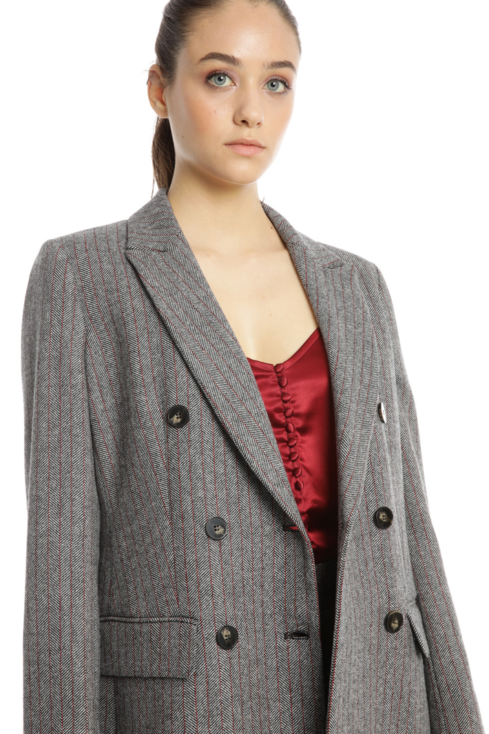 Double-breasted wool blazer Intrend Double-breasted wool blazer Intrend