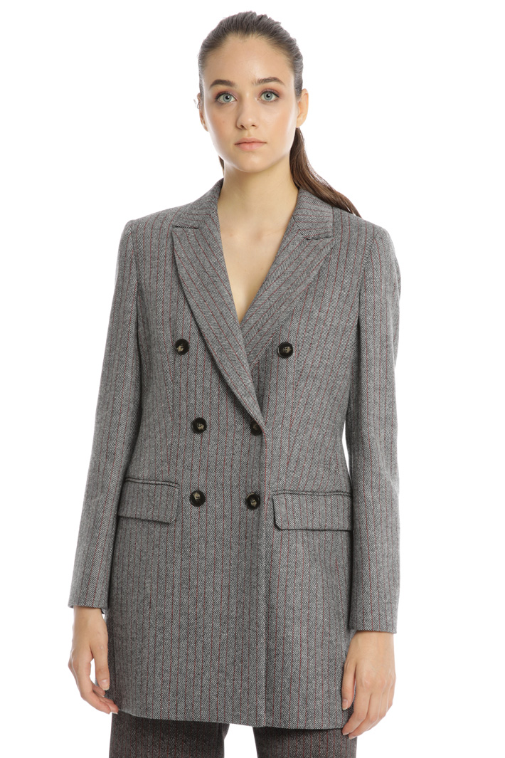 Double-breasted wool blazer Intrend Double-breasted wool blazer Intrend