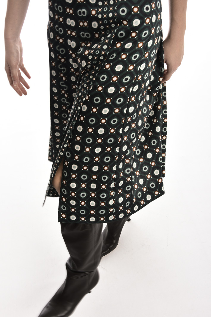 Printed twill skirt Intrend Printed twill skirt Intrend