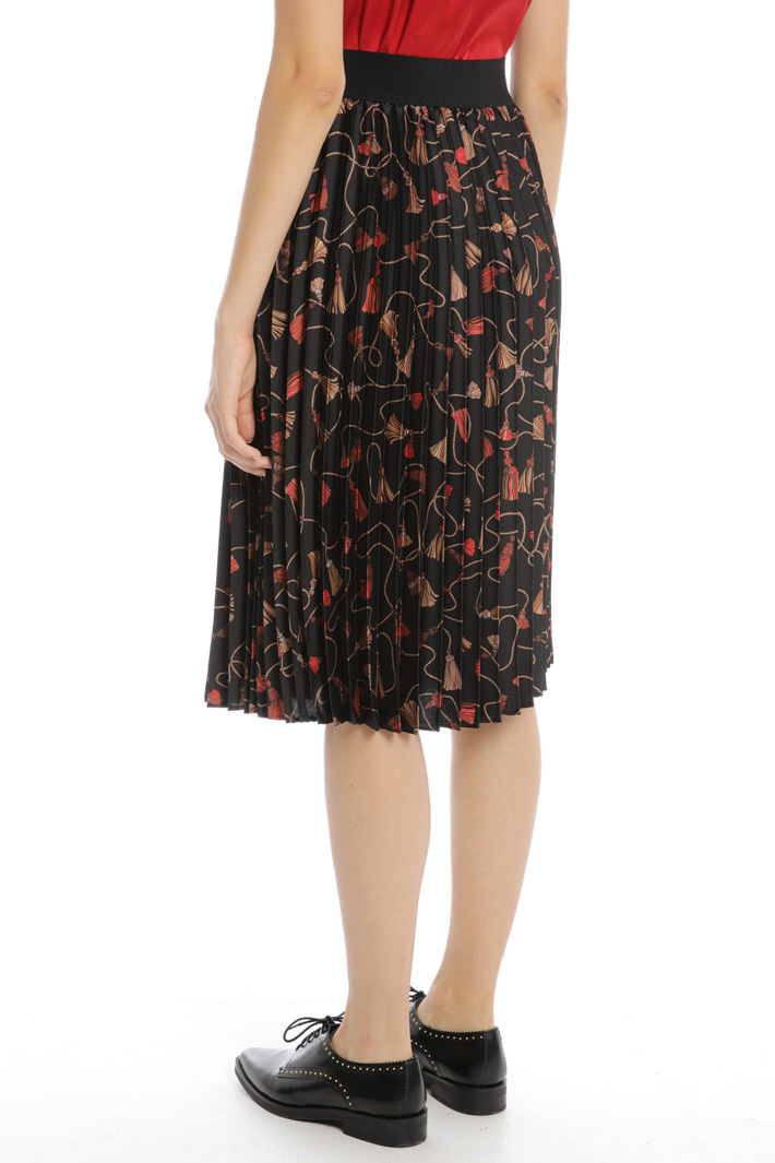 Pleated twill skirt Intrend Pleated twill skirt Intrend