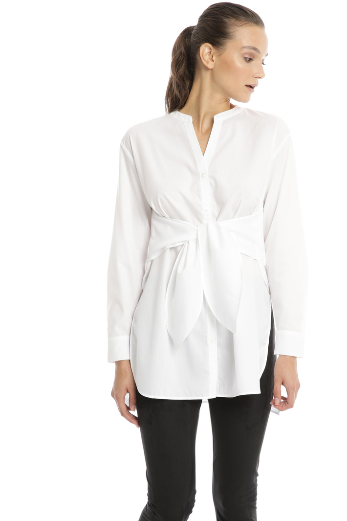 Sash detail shirt Intrend Sash detail shirt Intrend