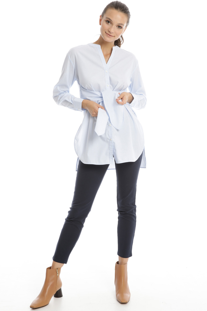 Sash detail shirt Intrend Sash detail shirt Intrend