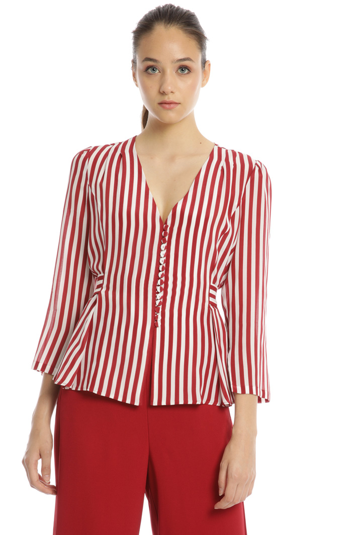 Shirt with sash Intrend Shirt with sash Intrend