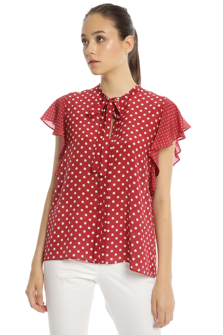 Frilled sleeve top Intrend Frilled sleeve top Intrend