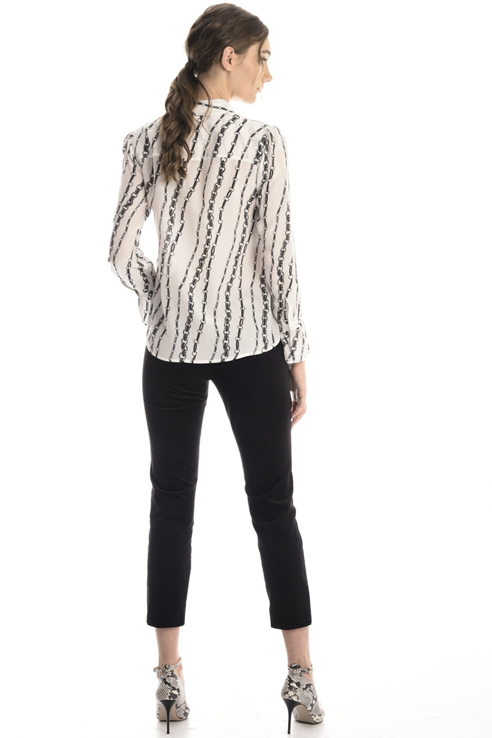 Patterned silk shirt Intrend Patterned silk shirt Intrend