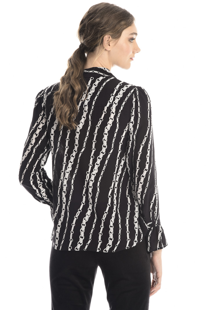 Patterned silk shirt Intrend Patterned silk shirt Intrend