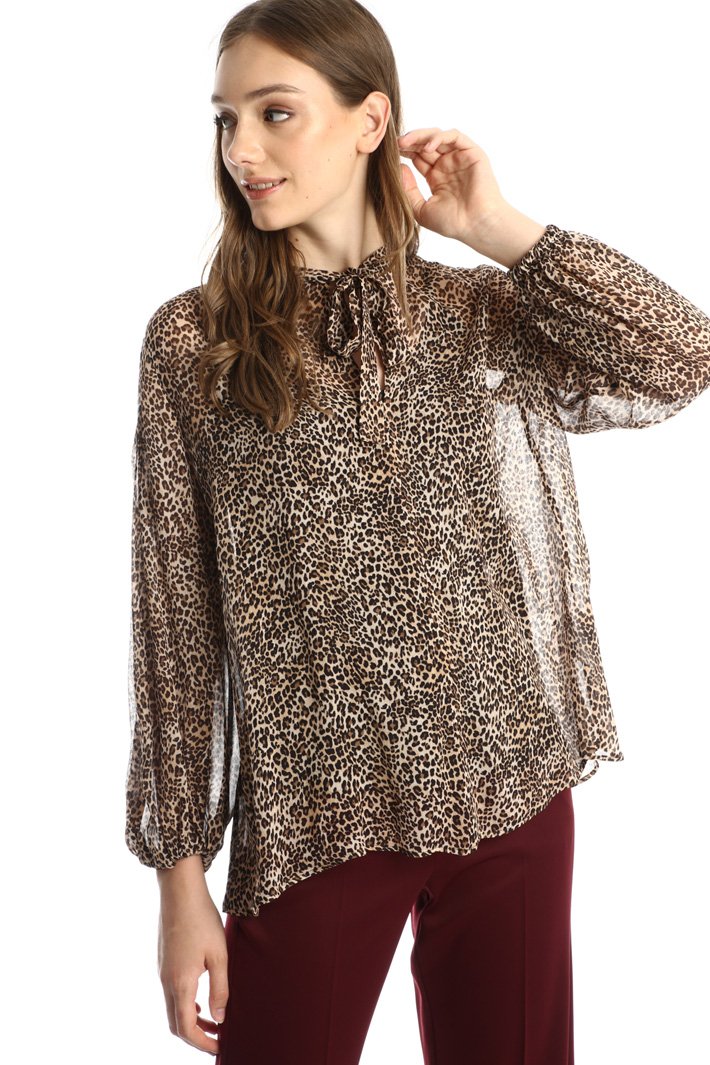 Animal print blouse Intrend Animal print blouse Intrend