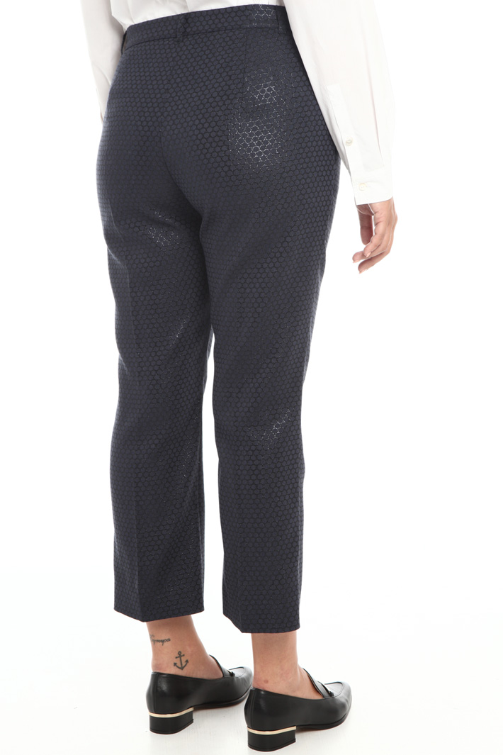 Lamé jacquard trousers Intrend Lamé jacquard trousers Intrend