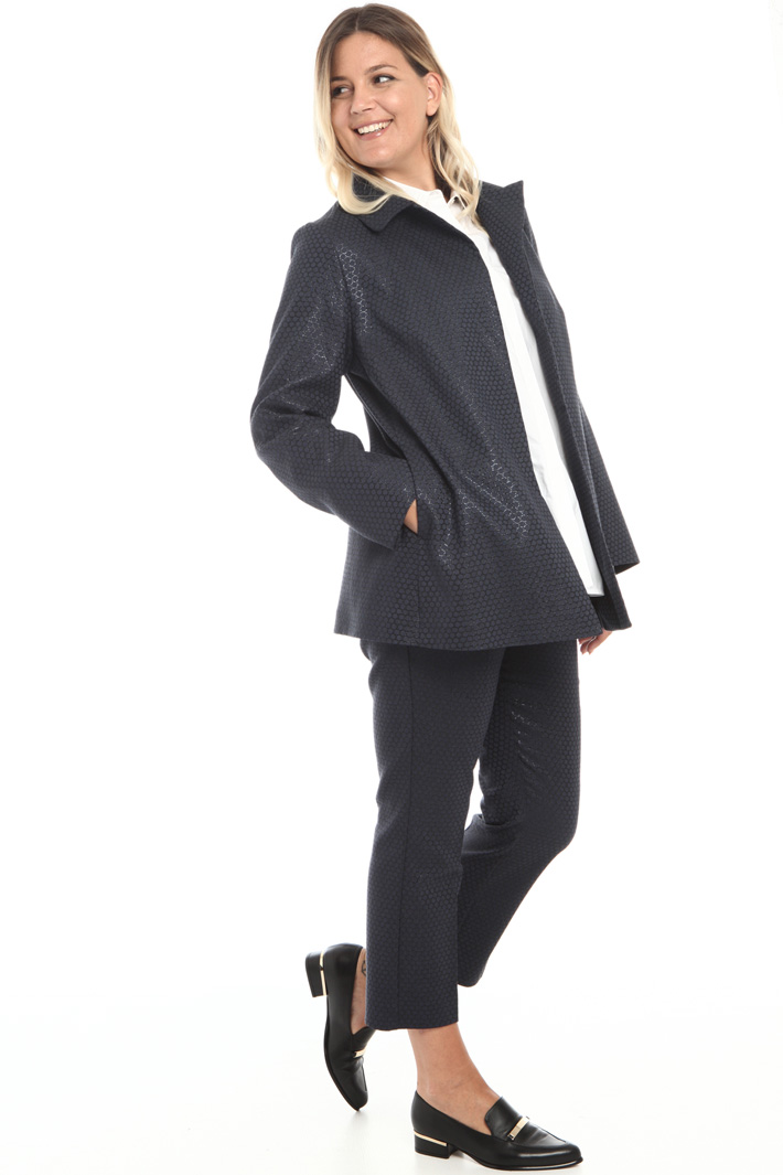 Lamé jacquard trousers Intrend Lamé jacquard trousers Intrend
