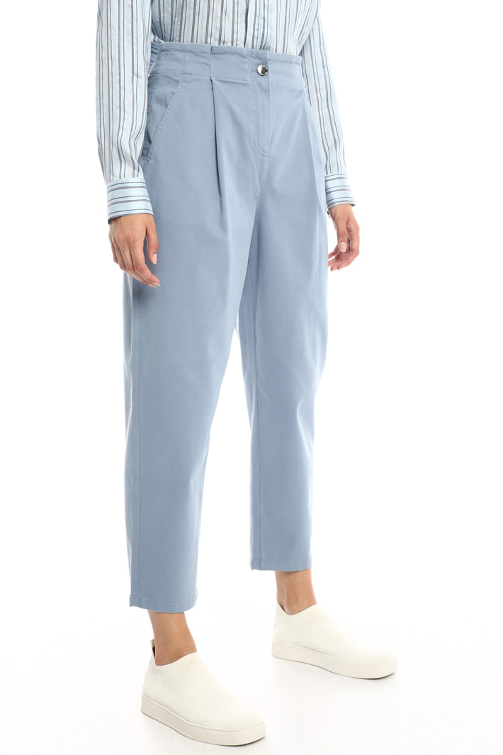 Cotton carrot trousers Intrend Cotton carrot trousers Intrend