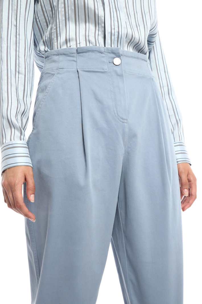 Cotton carrot trousers Intrend Cotton carrot trousers Intrend