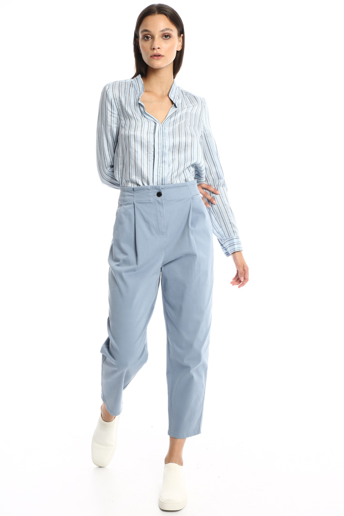 Cotton carrot trousers Intrend Cotton carrot trousers Intrend