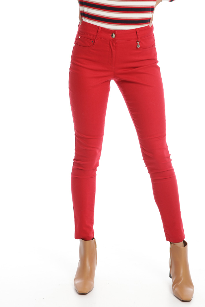 Stretch gabardine trousers Intrend Stretch gabardine trousers Intrend