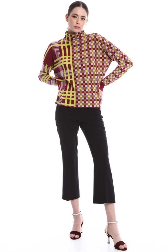 Stretch viscose trousers Intrend Stretch viscose trousers Intrend