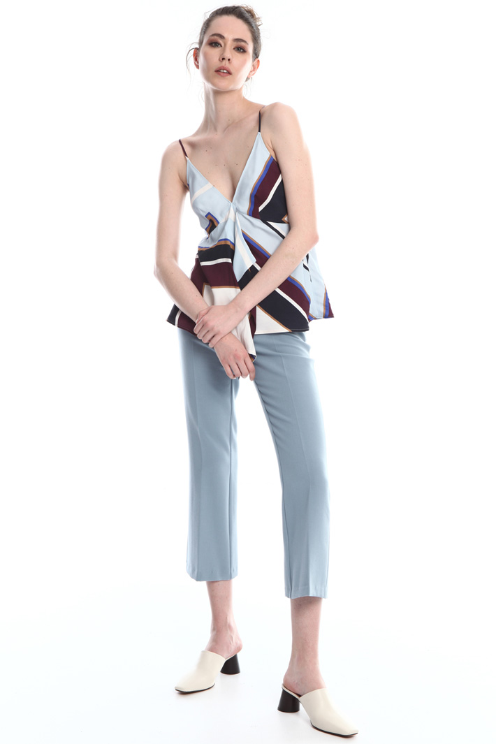 Side zip trousers Intrend Side zip trousers Intrend