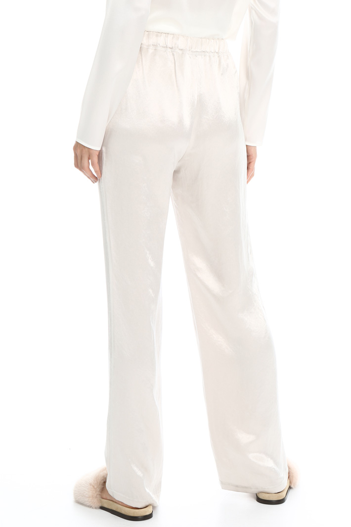 Satin palazzo trousers Intrend Satin palazzo trousers Intrend