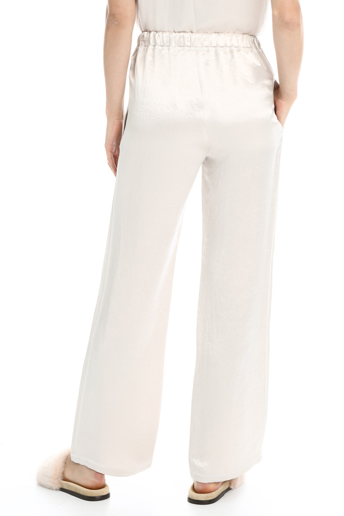 Satin palazzo trousers Intrend Satin palazzo trousers Intrend