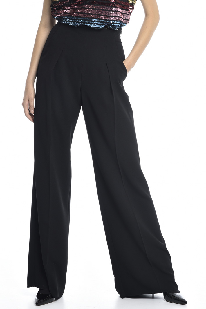 Crepe fabric trousers Intrend Crepe fabric trousers Intrend