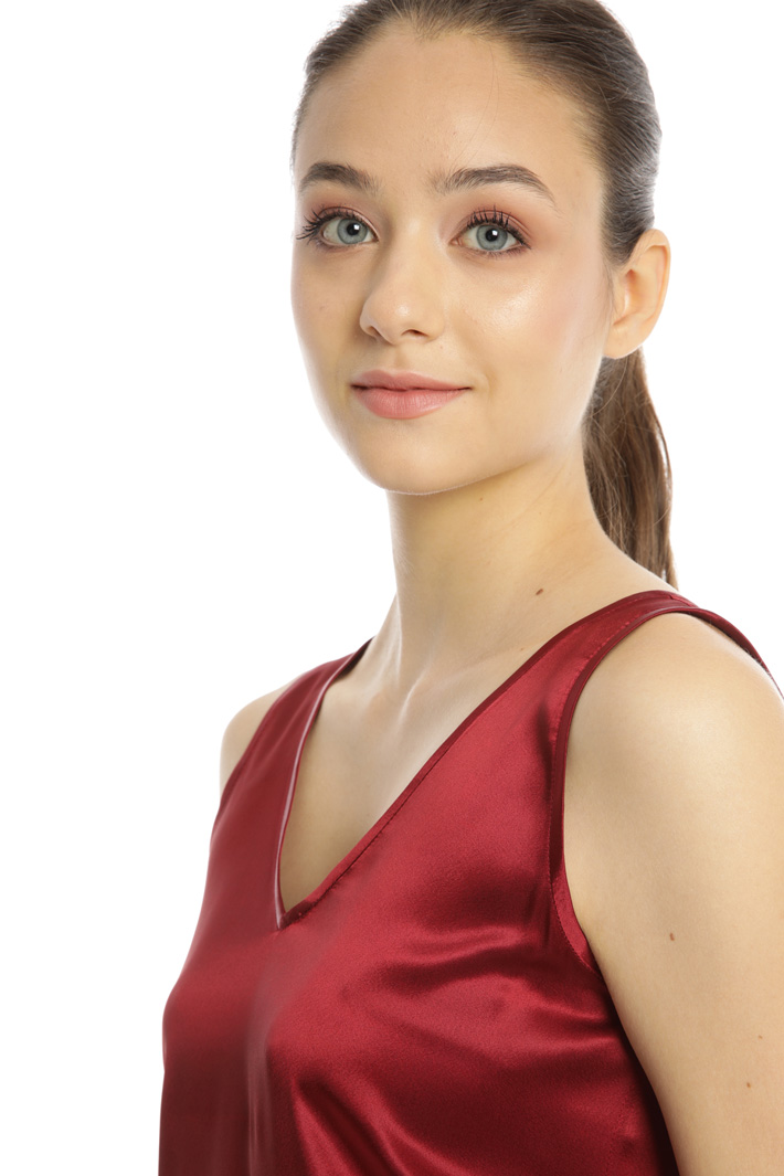 Satin top Intrend Satin top Intrend