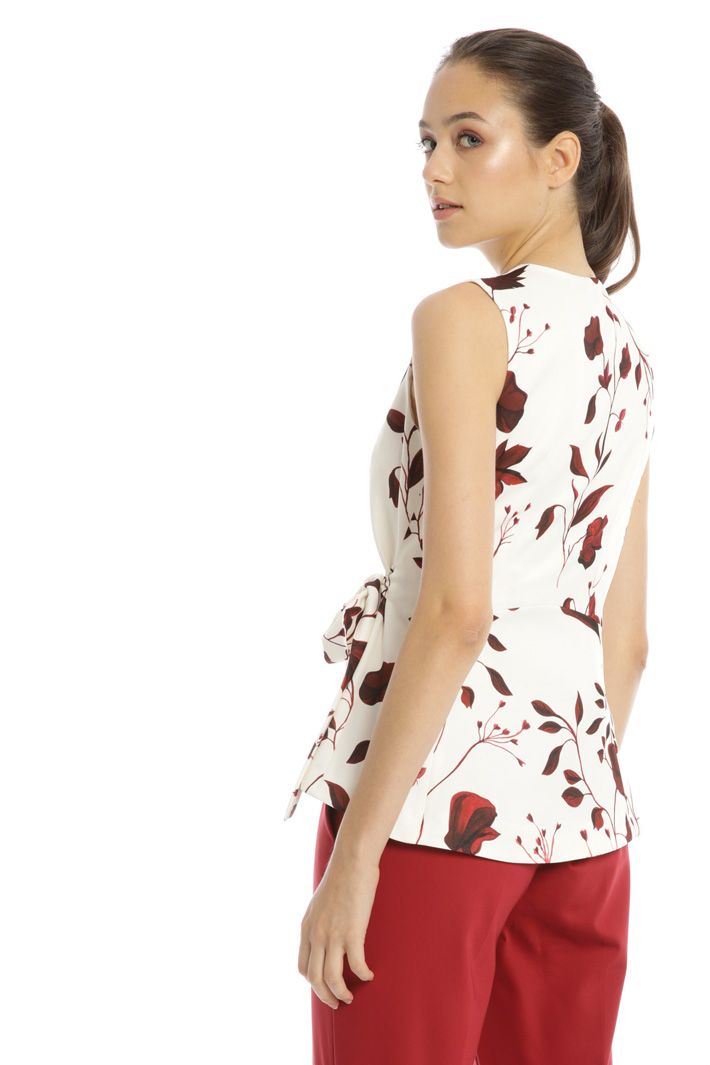 Wrap-up satin top Intrend Wrap-up satin top Intrend