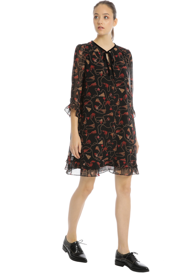 Patterned dress Intrend Patterned dress Intrend