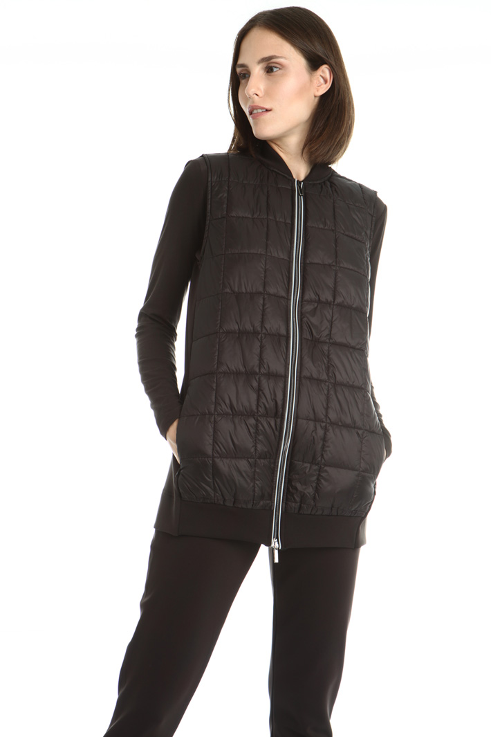 Dual material vest Intrend Dual material vest Intrend