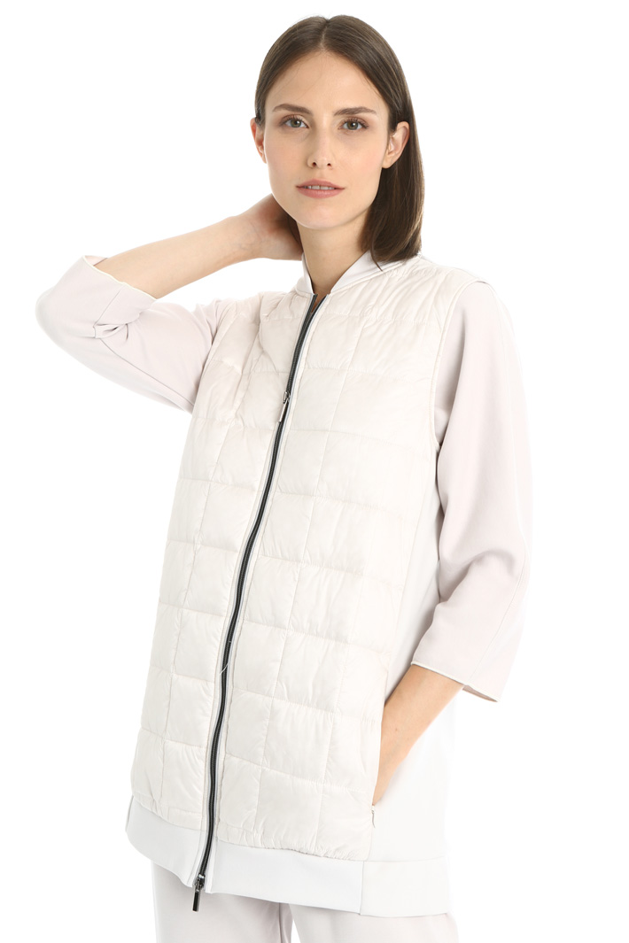 Dual material vest Intrend Dual material vest Intrend