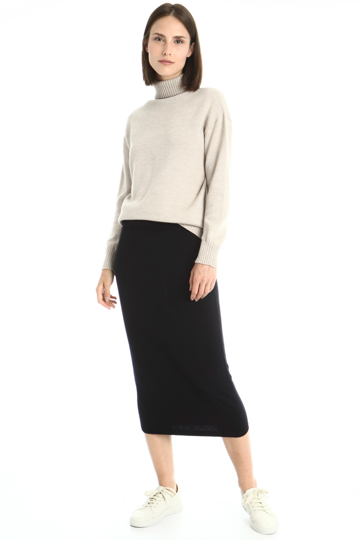 Knitted sheath skirt Intrend Knitted sheath skirt Intrend