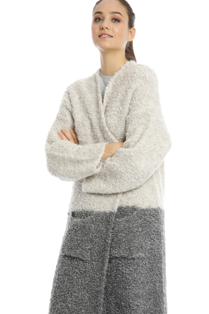 Two-button maxi cardigan Intrend Two-button maxi cardigan Intrend