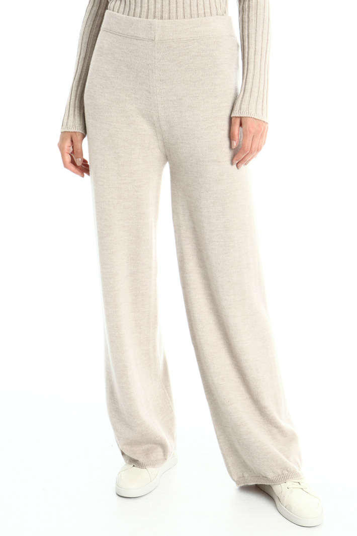 Knit wool trousers Intrend Knit wool trousers Intrend