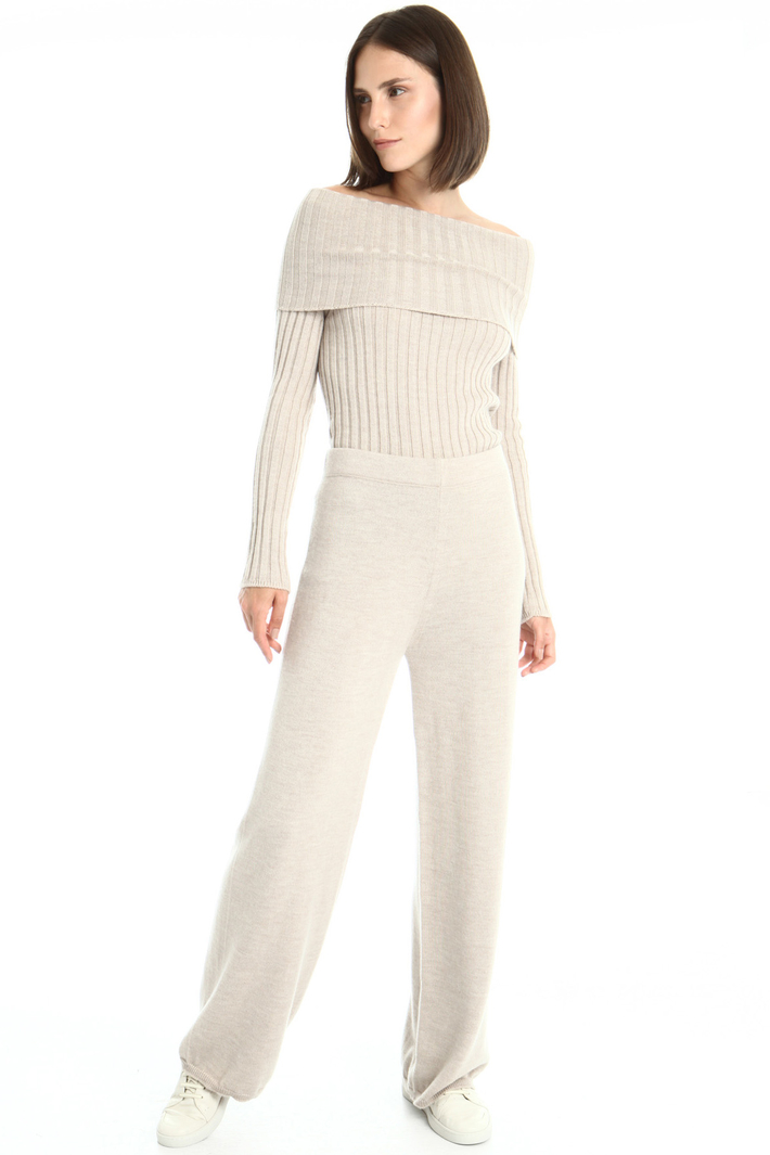 Knit wool trousers Intrend Knit wool trousers Intrend