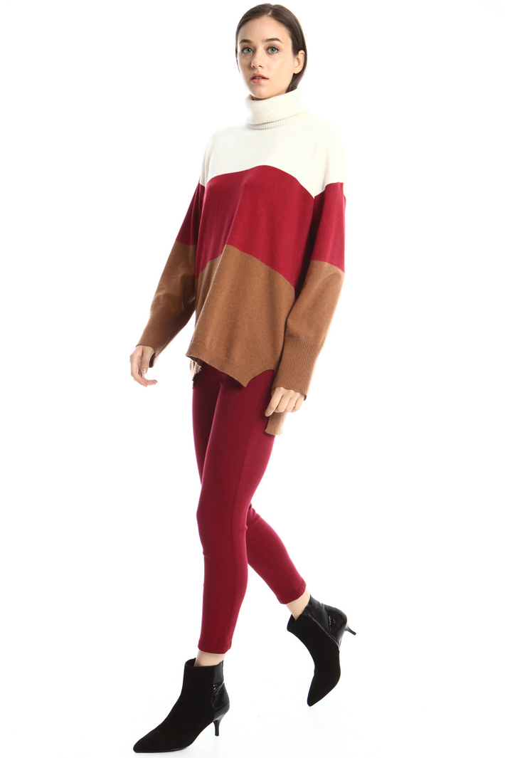 Wool blend high neck sweater Intrend Wool blend high neck sweater Intrend