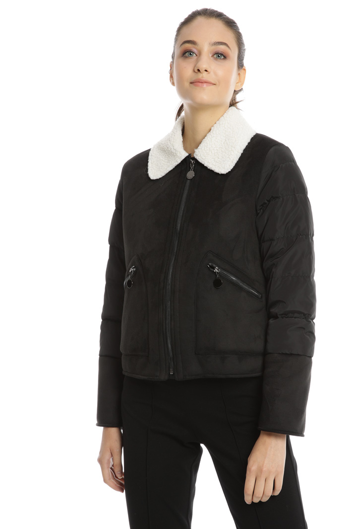 Quilted jersey jacket Intrend Quilted jersey jacket Intrend