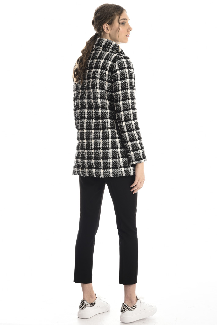 Cotton tweed down coat Intrend Cotton tweed down coat Intrend