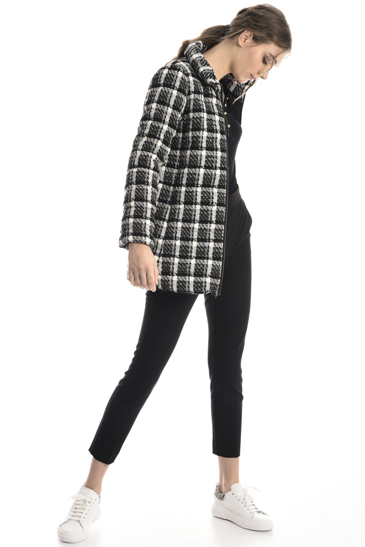 Cotton tweed down coat Intrend Cotton tweed down coat Intrend