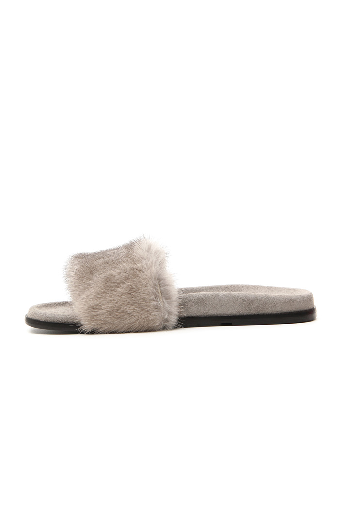 Mink slippers Intrend Mink slippers Intrend
