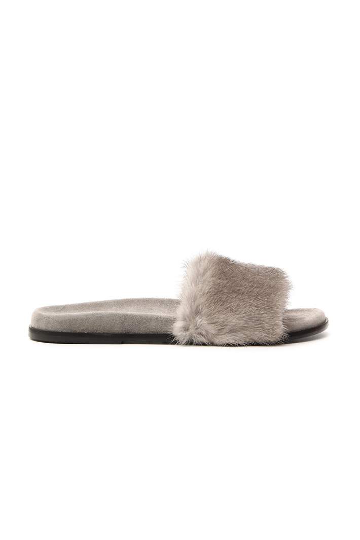 Mink slippers Intrend Mink slippers Intrend