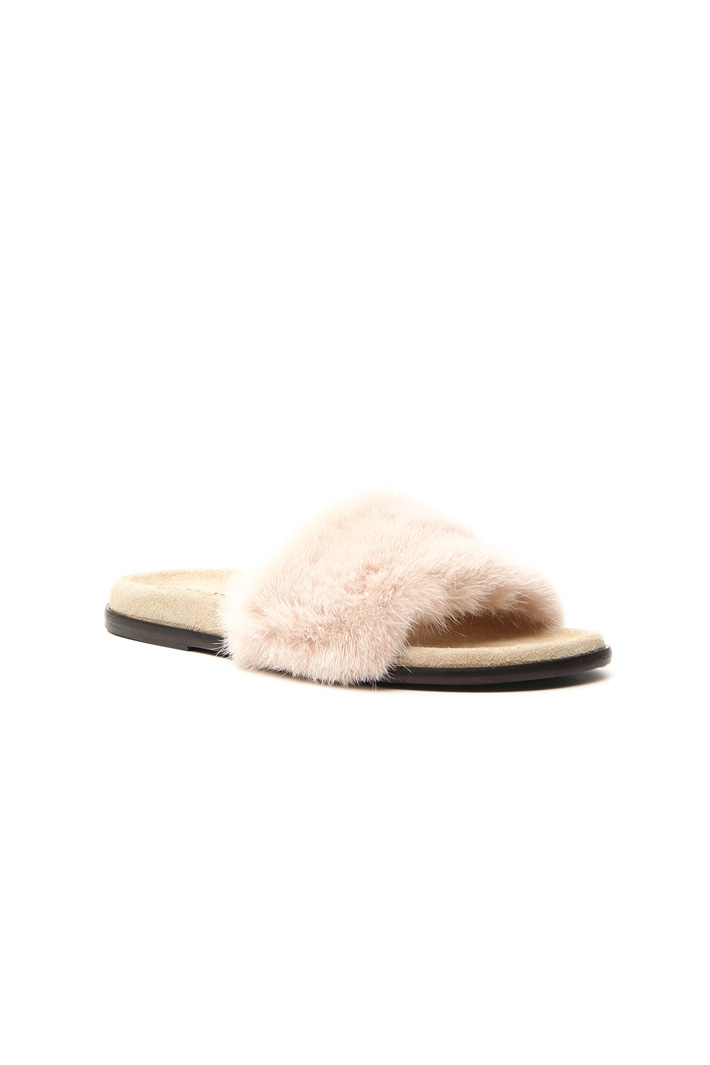 Mink slippers Intrend Mink slippers Intrend