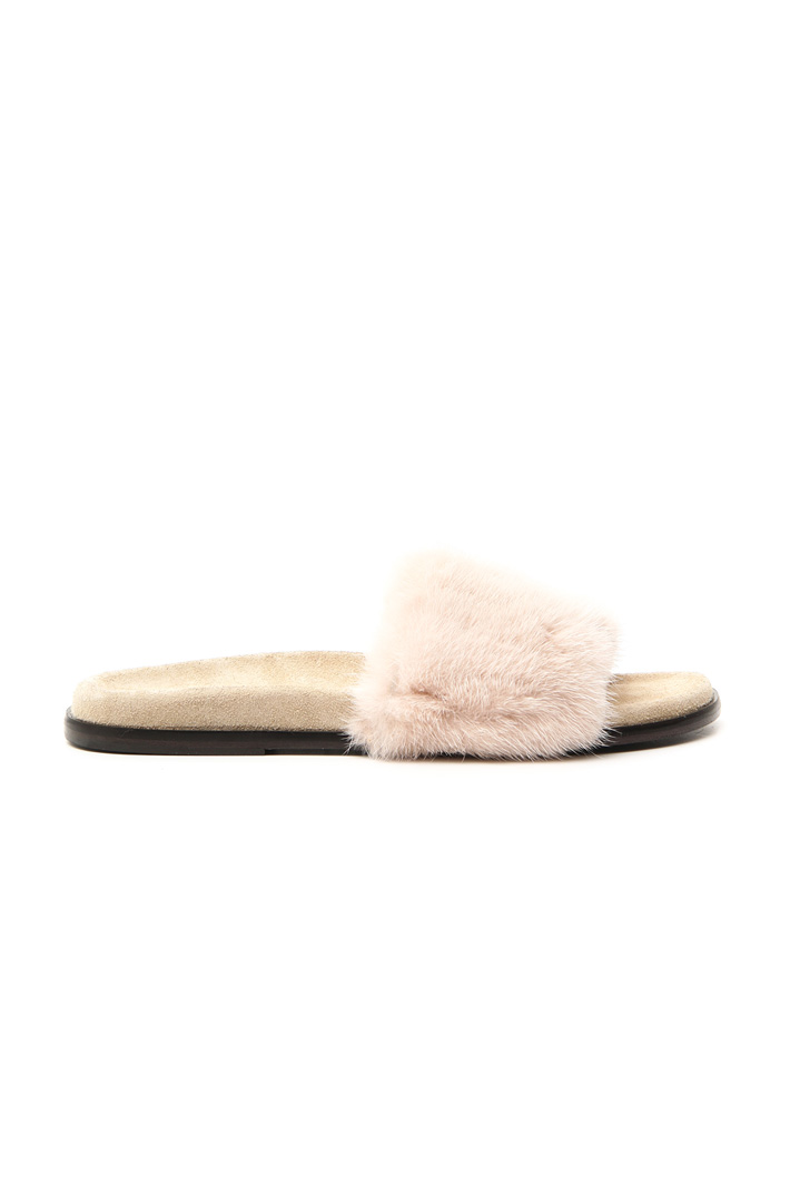 Mink slippers Intrend Mink slippers Intrend