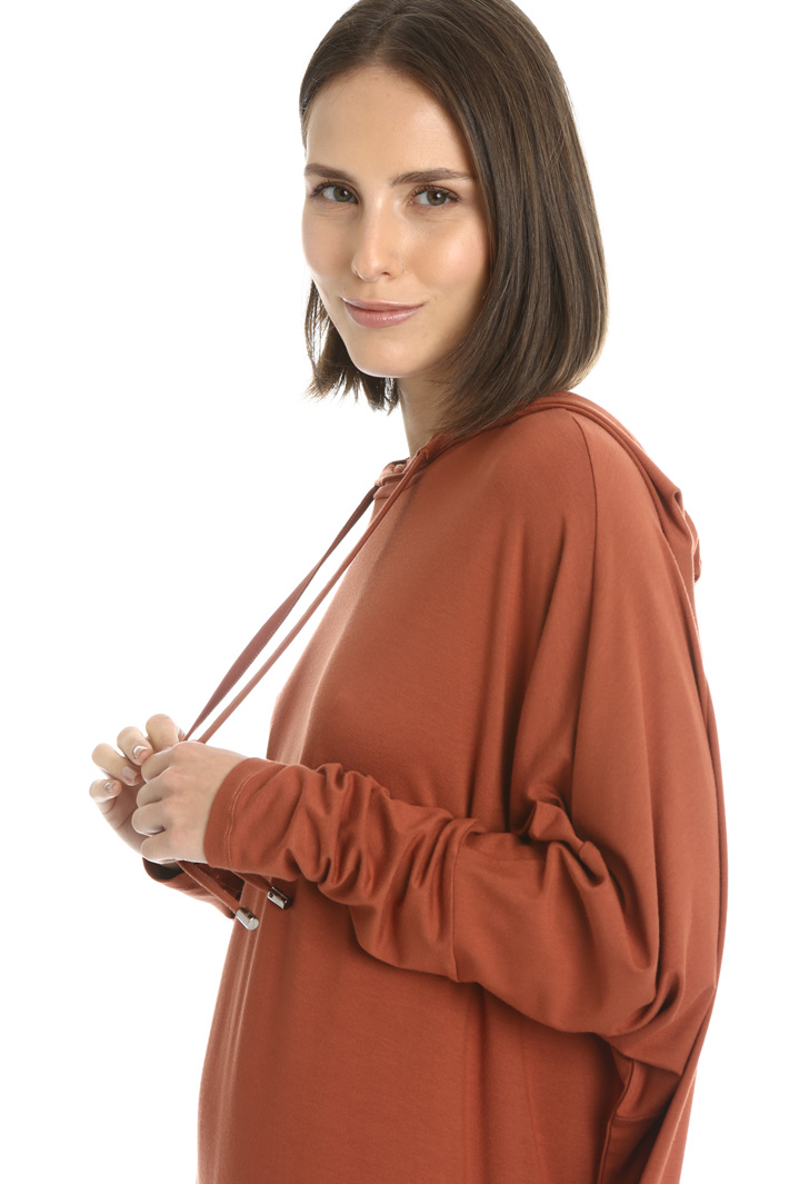 Hooded jersey dress Intrend Hooded jersey dress Intrend