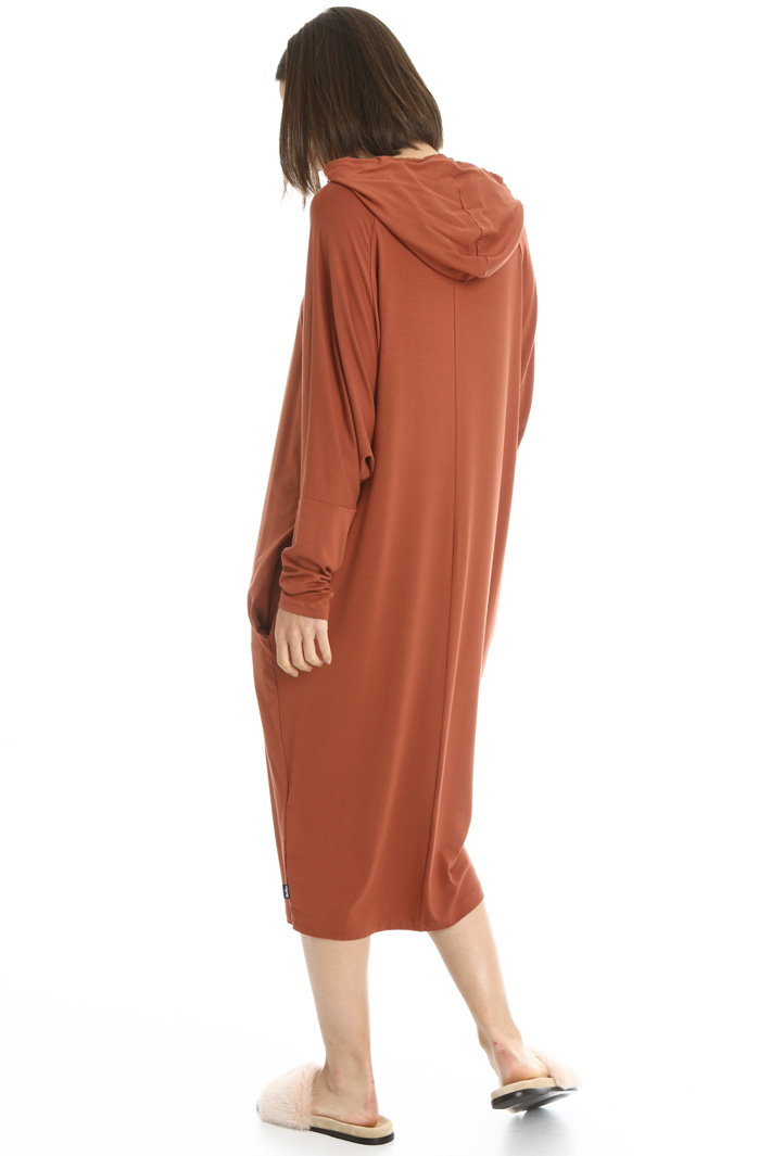 Hooded jersey dress Intrend Hooded jersey dress Intrend